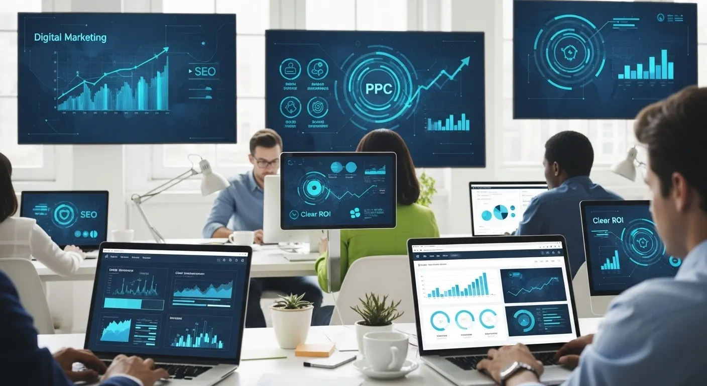 Top digital marketing agency services helping businesses grow with SEO, PPC, social media, and web design.