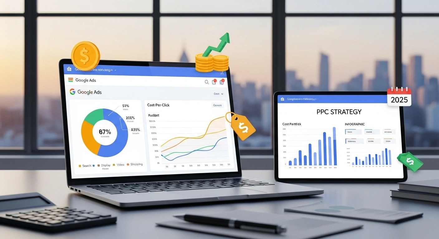 Affordable PPC marketing in 2025 using budget-friendly strategies, optimized bidding, and targeted advertising.