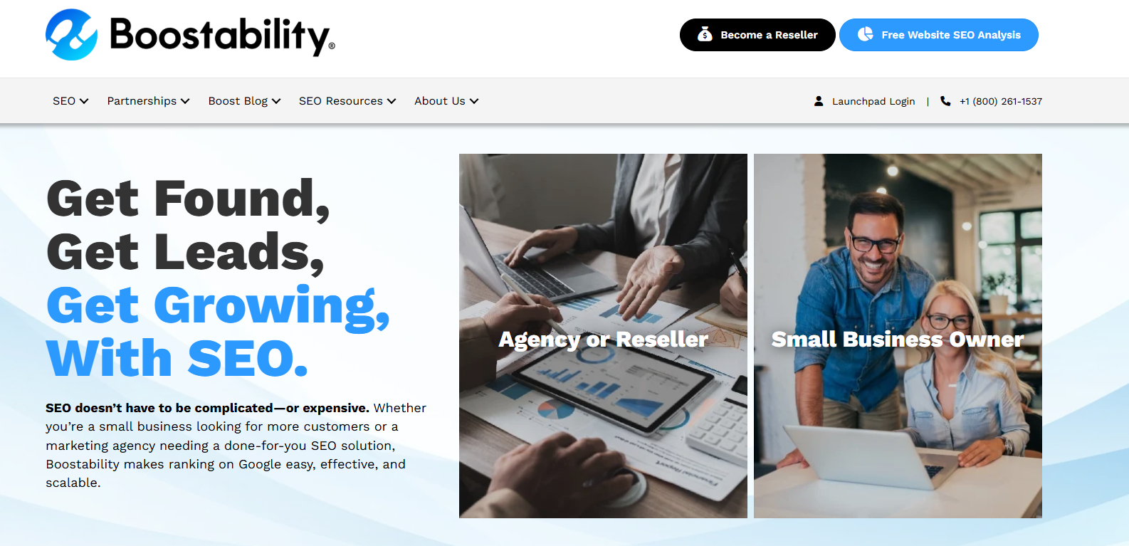 Boostability digital marketing and SEO services