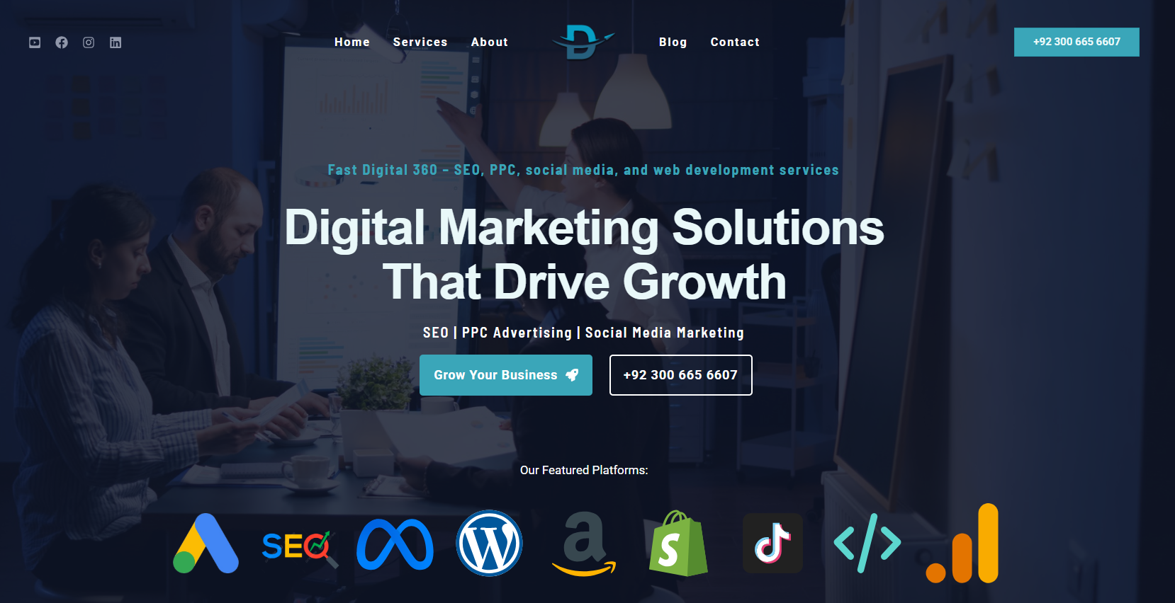 Fast Digital 360 digital marketing and SEO services