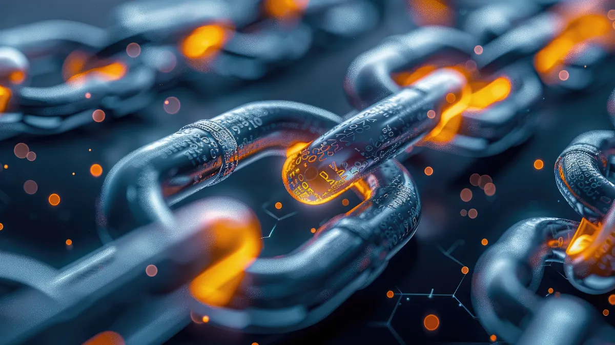 Broken link illustration showing 404 error during a technical SEO audit